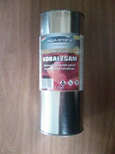 kőbalzsam, kőimpregnálás,színmélyítés